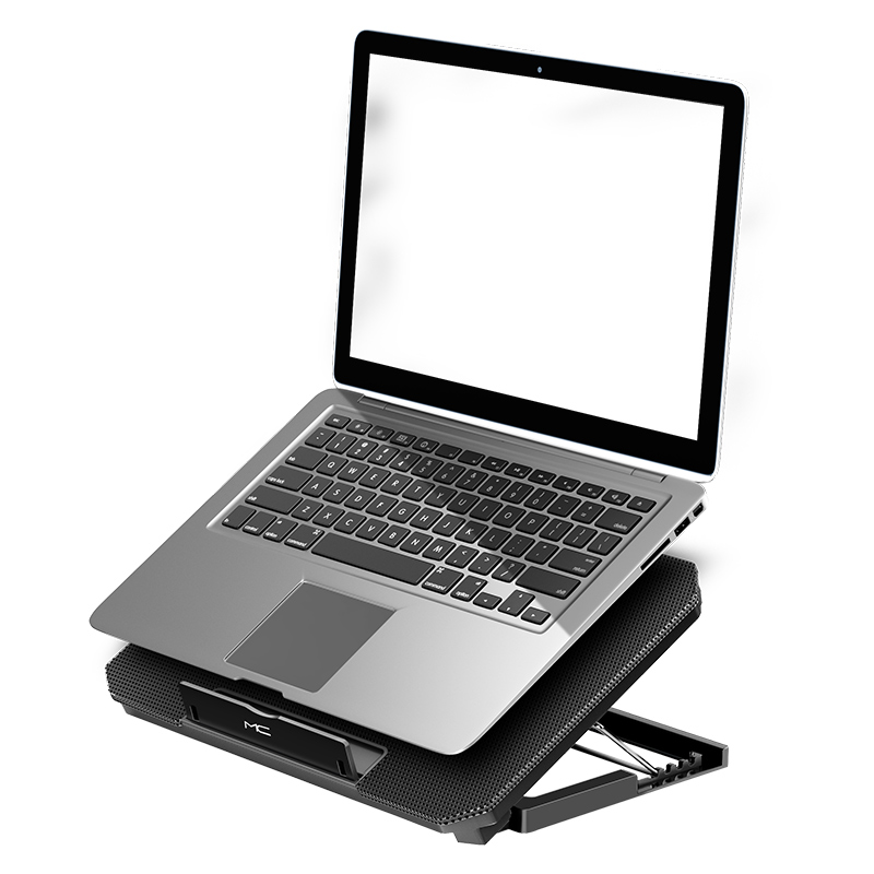 Verstelbare hoek Laptopkoeler  - Laptop Cooling Pad recensie en prijs