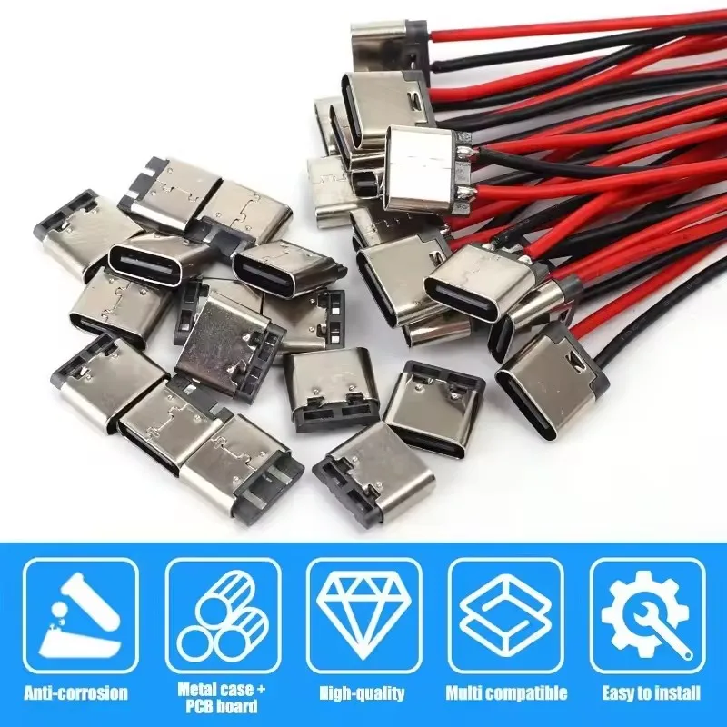 5-20PCS Type-C 2Pin Soldeerdra - Usb Hub recensie en prijs