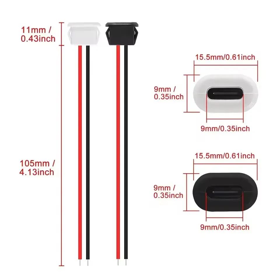 Type C vrouwelijke connector,  - Usb C Hub recensie en prijs
