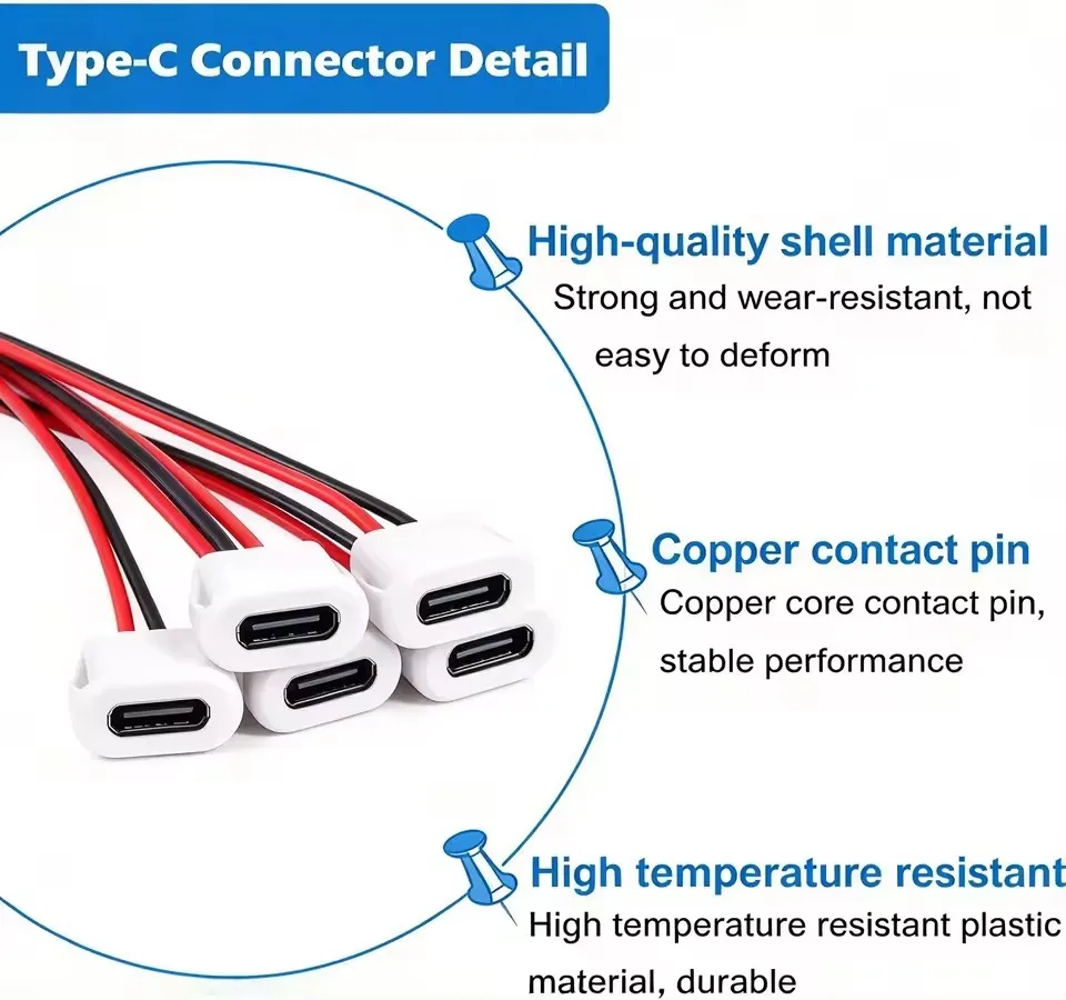 Type C vrouwelijke connector,  - Usb C Hub recensie en prijs